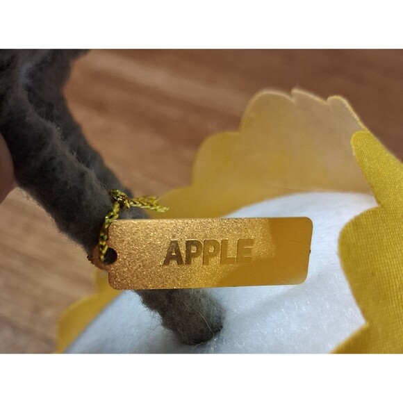 Target Hyde and Eek! "Apple" Featherly Friends 2023 Yellow Hat Fabric Bird - NEW - Picture 6 of 7